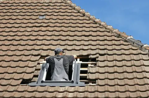 Pose de velux - Ornaisons